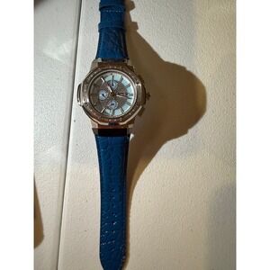 Anniversary Edition Men's JBW Silver Chronograph Watch‎ Japan Movement